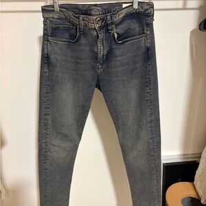 rag & bone Men's Dark Wash Skinny Jeans